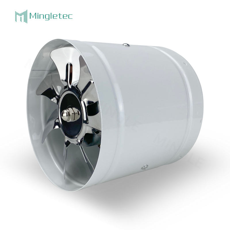 Extractor de hojas de acero inoxidable eléctrico de alta presión con conducto