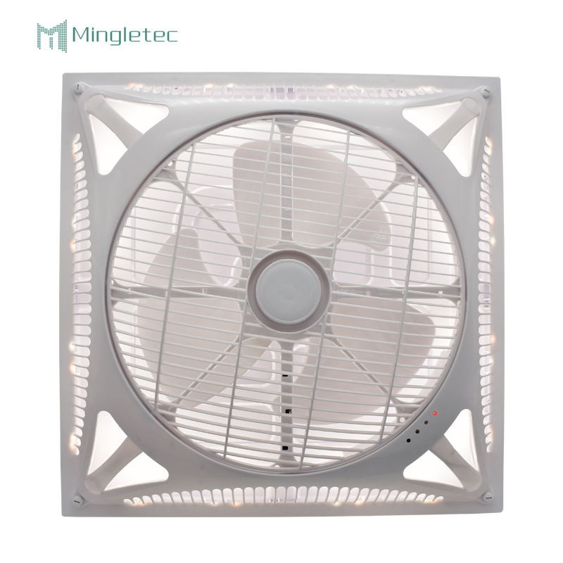 ventilador de techo con luz cálida