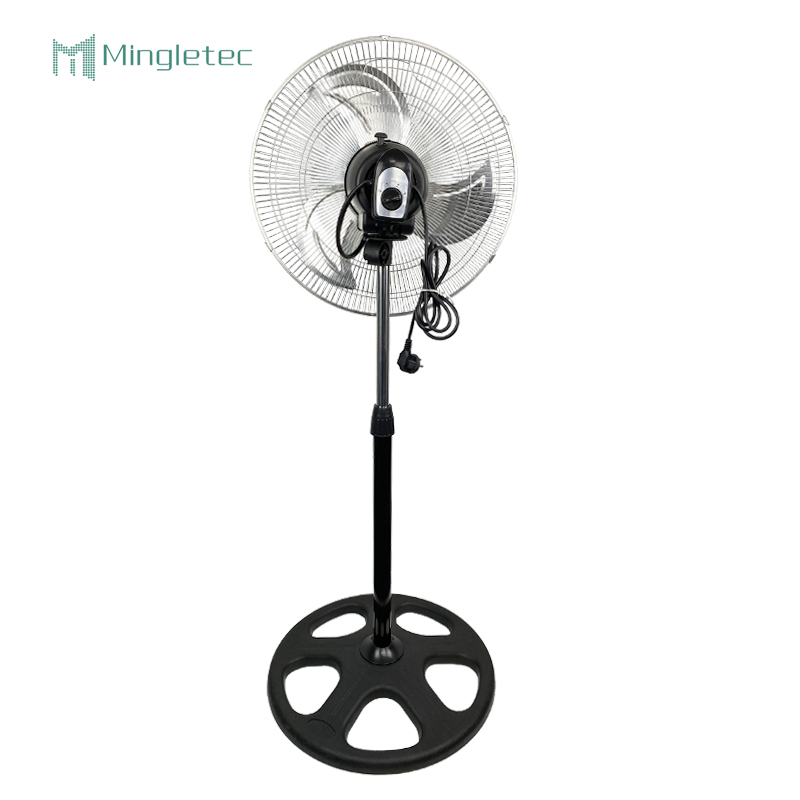 Ventilador de pedestal oscilante 3 en 1 de 18 pulgadas con hoja de aluminio de alta velocidad