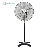 Ventilador de pedestal industrial de alta velocidad y servicio pesado