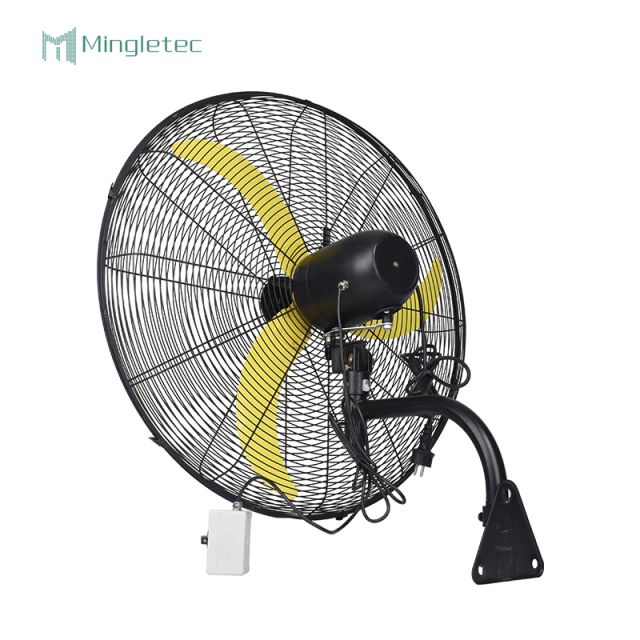 Potente ventilador oscilante de alta resistencia con 3 aspas de aluminio