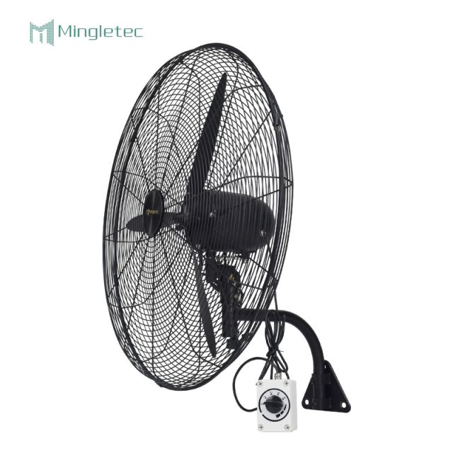 Ventilador de refrigeración industrial para almacén con 3 aspas de aluminio