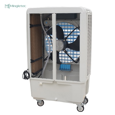 Mingletec Potente control eléctrico Enfriador de aire de pantano comercial