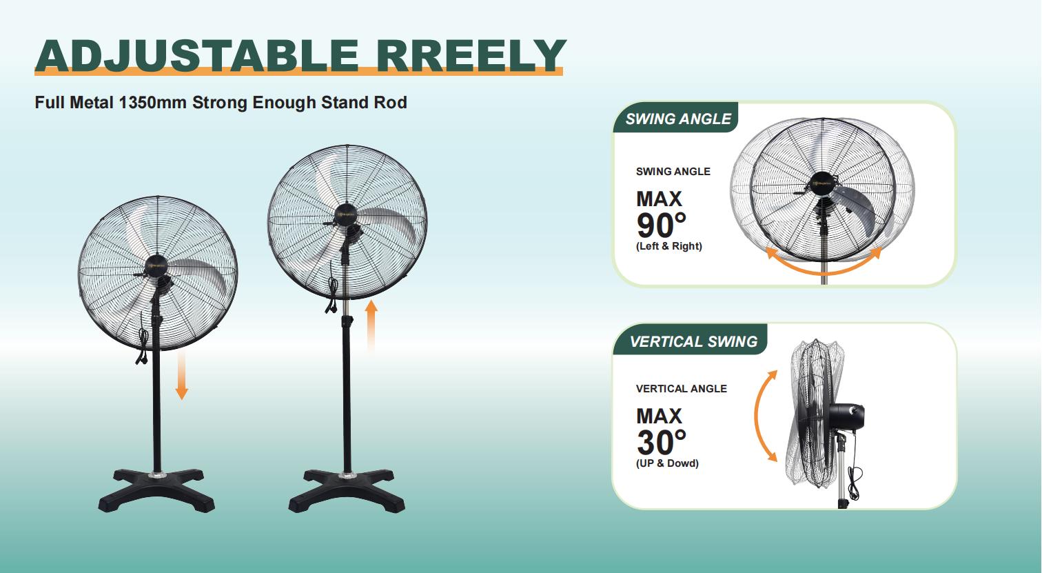 Motor CC de altura y &aacute;ngulo ajustables 