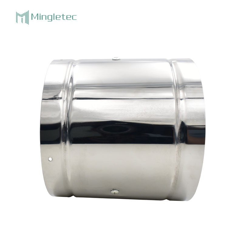 Ventilador de flujo axial extractor silencioso de acero inoxidable de 220 V para cocinas