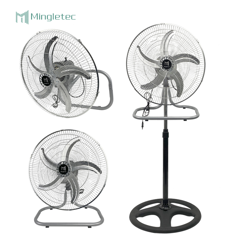 ventilador de pie de 5 aspas
