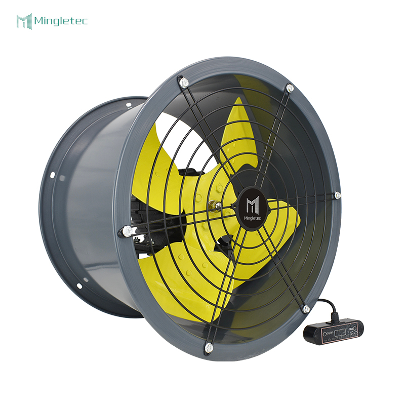 Ventilador de ventilación axial industrial de alta velocidad de 16 pulgadas de fábrica