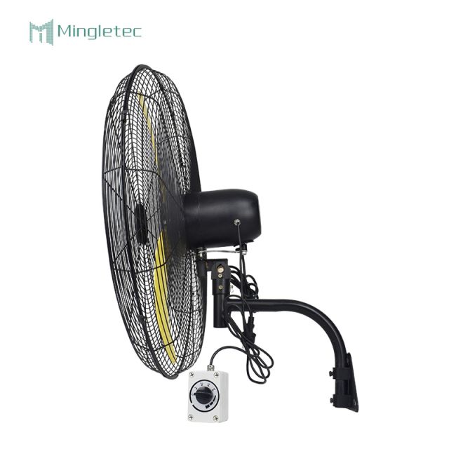 Potente ventilador oscilante de alta resistencia con 3 aspas de aluminio