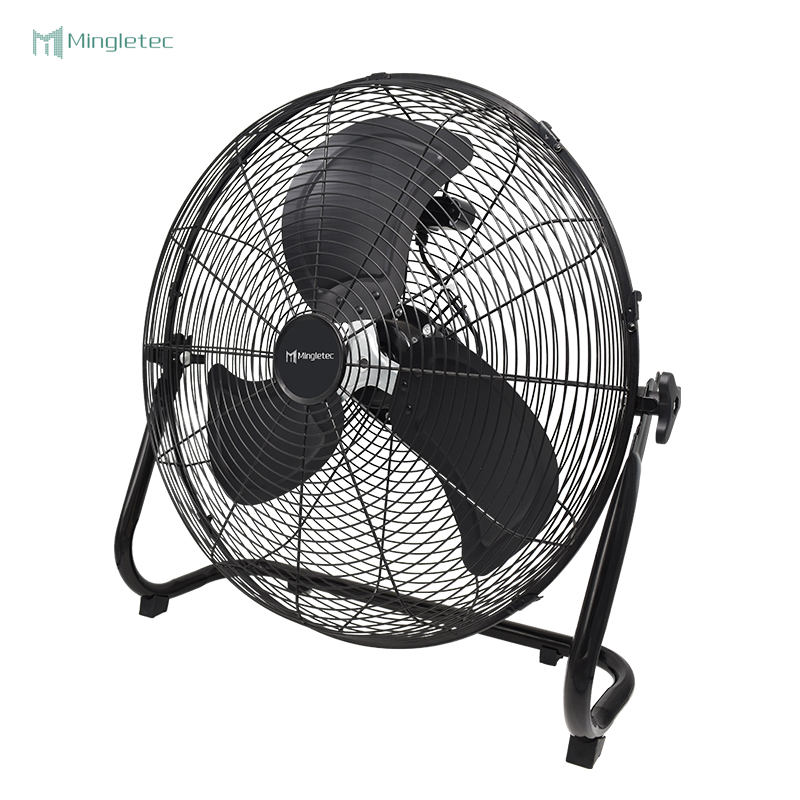 16 18 Ventilador de piso BLDC con aspas de aluminio de 20 pulgadas con control remoto