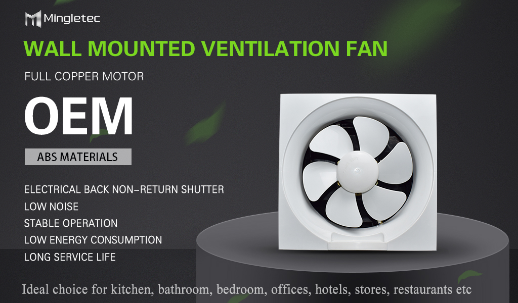 extractor de pared con persiana