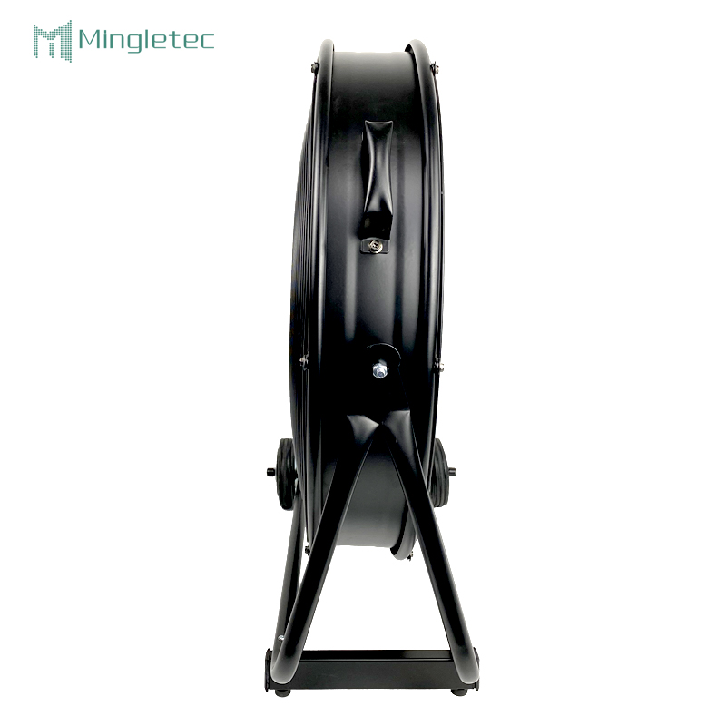 Stadium Warehouse fan industrial potente del tambor del piso del metal de 30 pulgadas