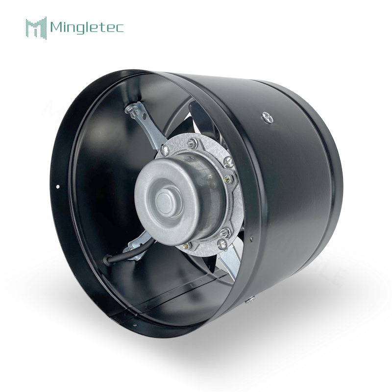 4 6 8 10 Ventiladores de ventilación en línea de conductos de montaje en pared de alta velocidad de 12 pulgadas 