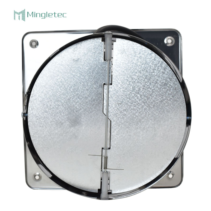 Extractor montado en la pared de cuchillas de acero inoxidable de alta velocidad de 16 pulgadas