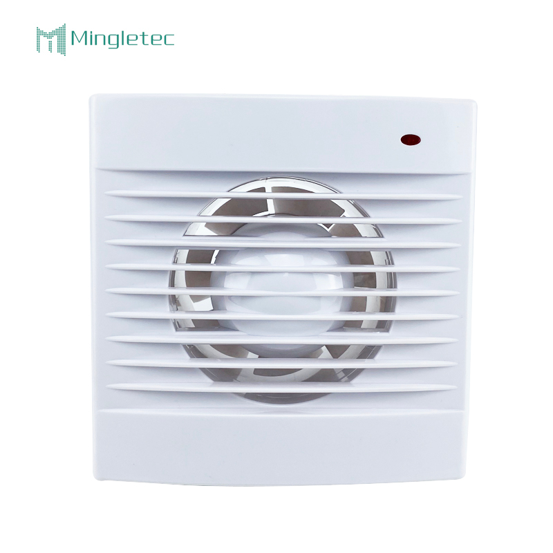 Extractor de aire montado en ventana de tamaño pequeño de 4, 5, 6 y 8 pulgadas con luz LED