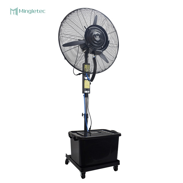 Ventilador eléctrico de pulverización de agua de refrigeración industrial al aire libre
