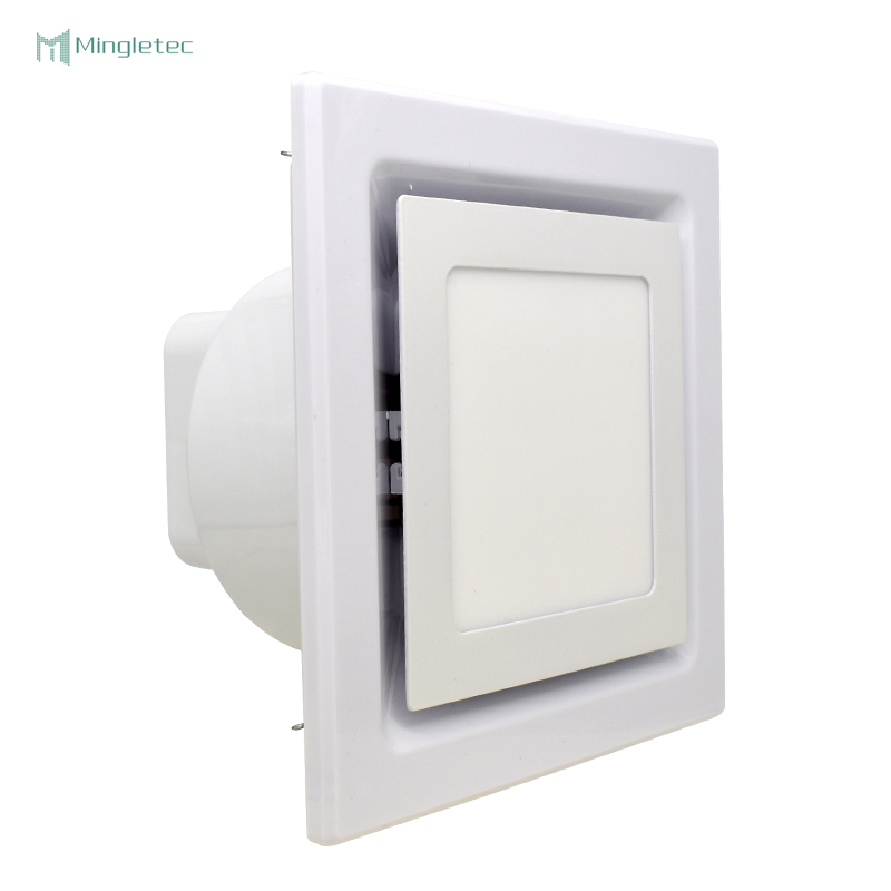 Ventilador de techo para baño con luz