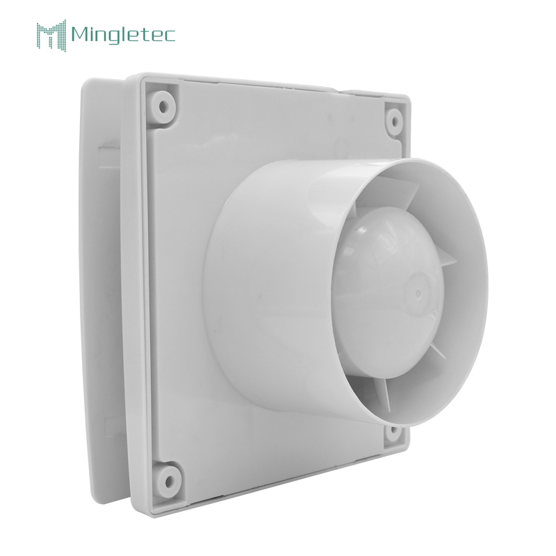 Uso del dormitorio Extractor cuadrado de ventilación de aire de plástico silencioso de 6 pulgadas