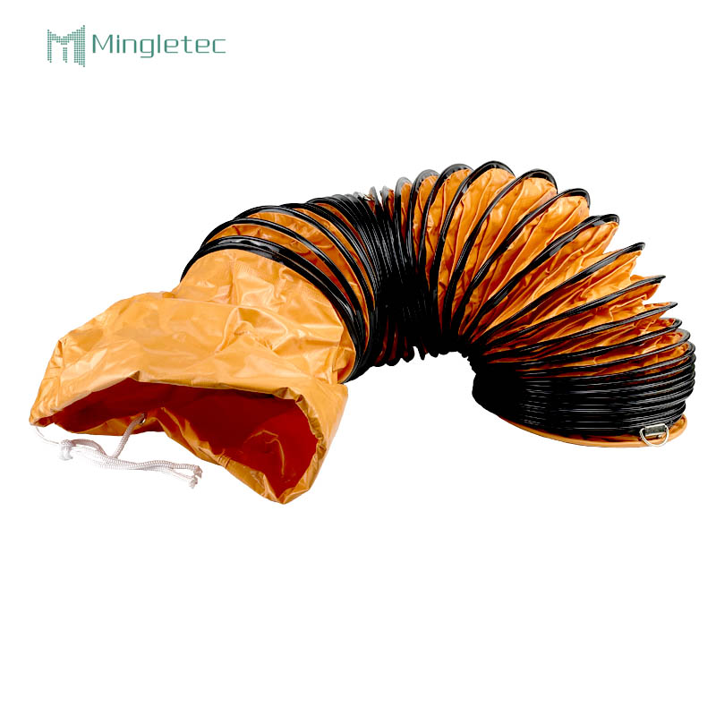 Conducto industrial del Pvc del extractor de la ventilación da alta temperatura de Warehouse