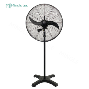 Ventilador de pedestal de refrigeración por aire industrial de alta velocidad para trabajo pesado para fábrica