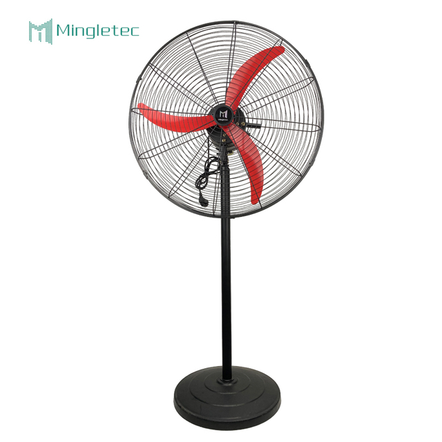 Fan industrial del pedestal de los motores Bldc de las cuchillas de aluminio fundido resistentes