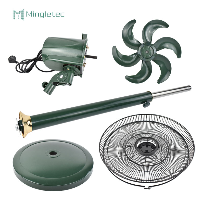 Ventilador permanente comercial de CC de alta velocidad de 18 pulgadas con control remoto