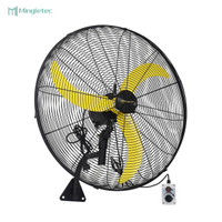 Ventilador industrial silencioso de montaje en pared de 20 24 26 30 pulgadas