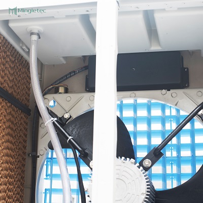 Mingletec Potente control eléctrico Enfriador de aire de pantano comercial