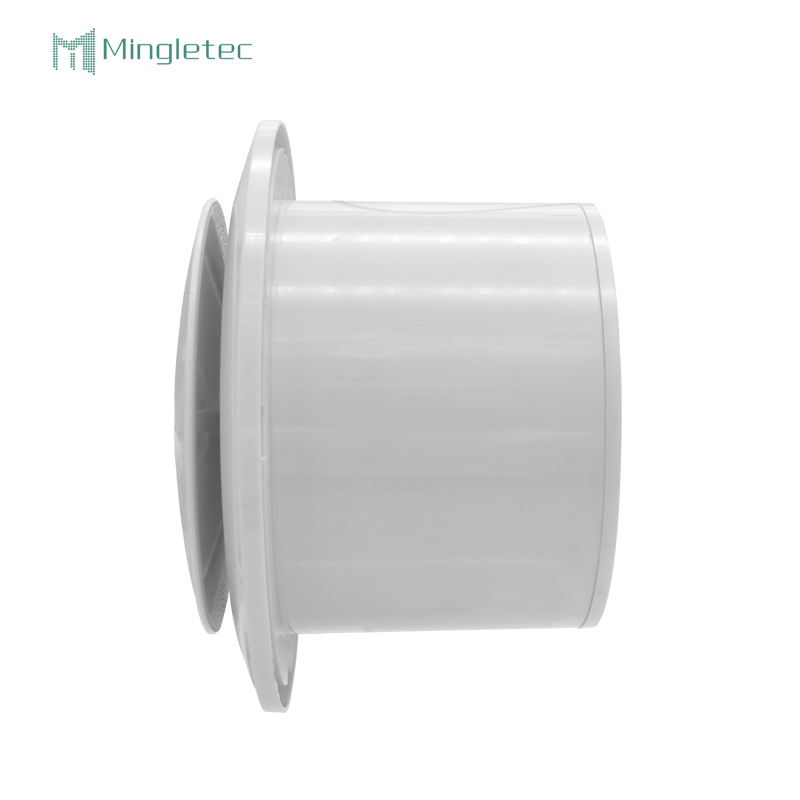 Extractor de ventilación de montaje en pared de forma redonda de alta velocidad de 4 6 pulgadas