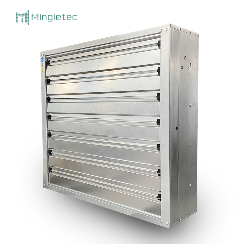 Extractor industrial de alta presión del invernadero de 1060m m con las persianas