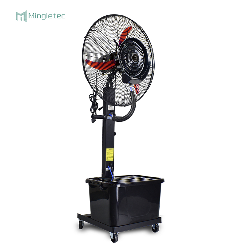 Alta fan industrial eficiente de la niebla del espray de agua de la refrigeración por aire del motor BLDC