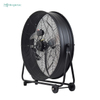 Ventilador de tambor negro resistente de alta velocidad 24 y 30 pulgadas