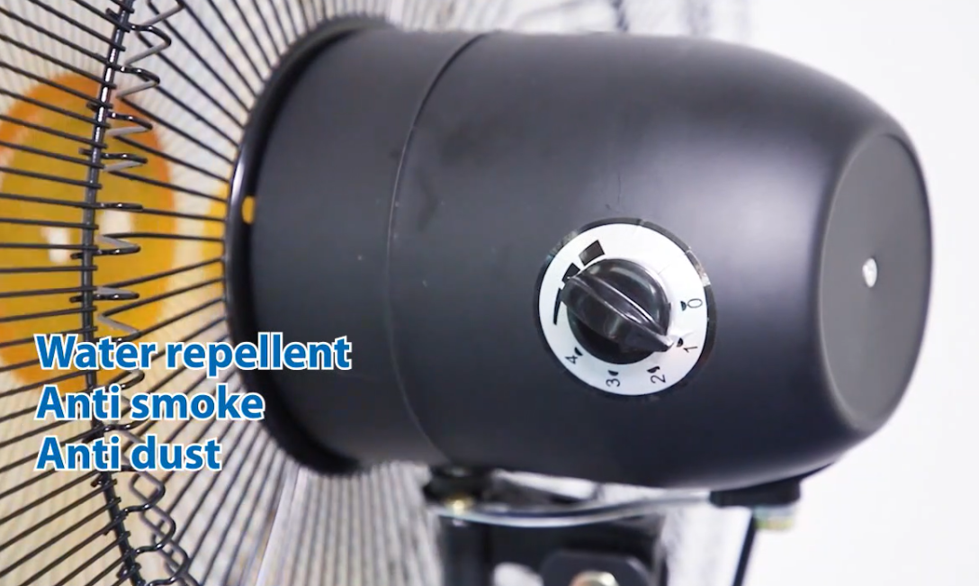 Ventilador de pie industrial BL DC a prueba de agua