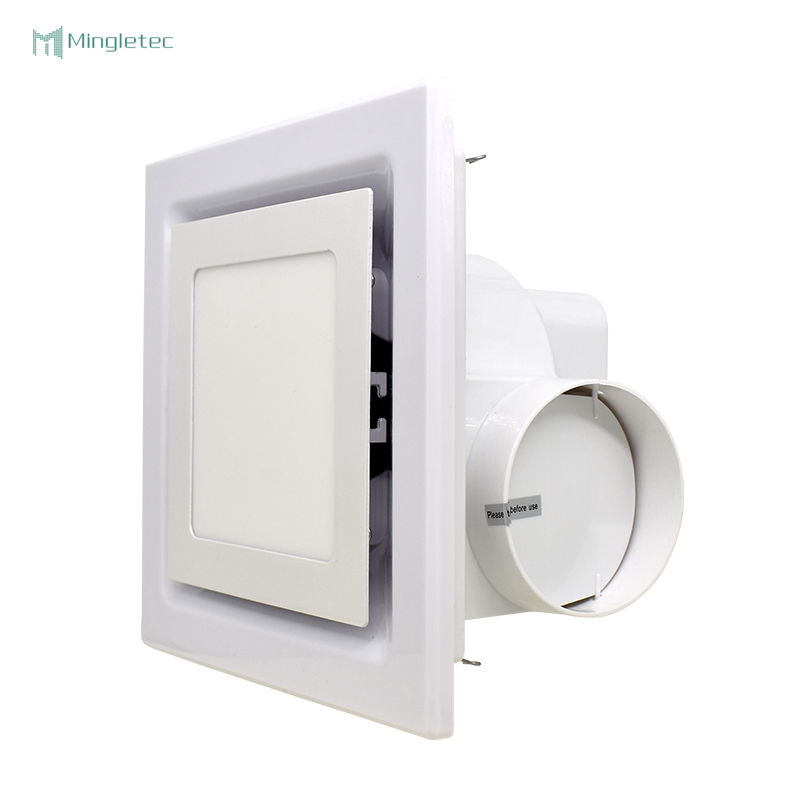 Ventilador de techo para baño con luz