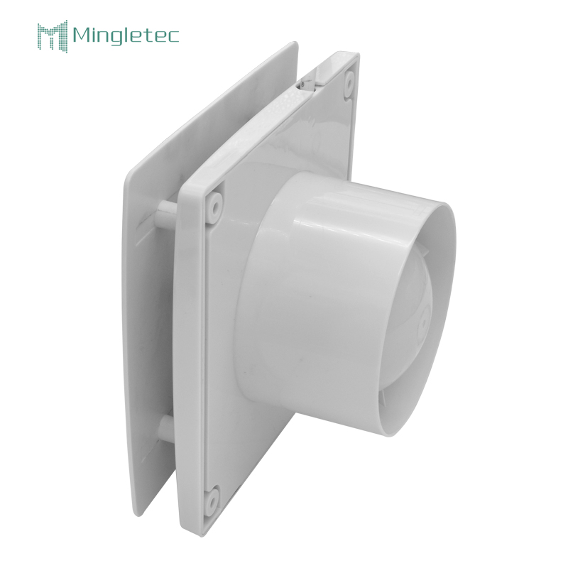 Uso del dormitorio Extractor cuadrado de ventilación de aire de plástico silencioso de 6 pulgadas