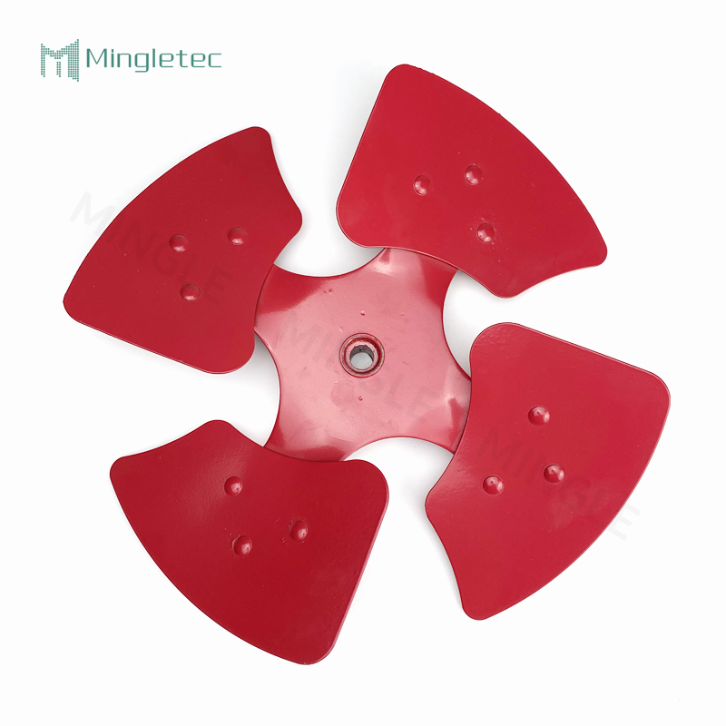 Aspa de ventilador axial