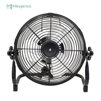 12 14 16 18 20 Fan al aire libre del piso del metal de Warehouse del control de velocidad de 3 pulgadas