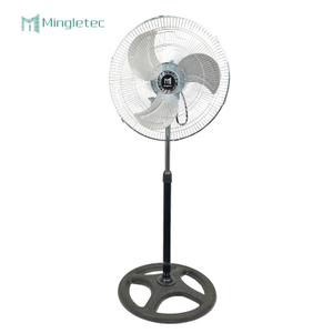 Ventilador de pedestal oscilante 3 en 1 de 18 pulgadas con hoja de aluminio de alta velocidad