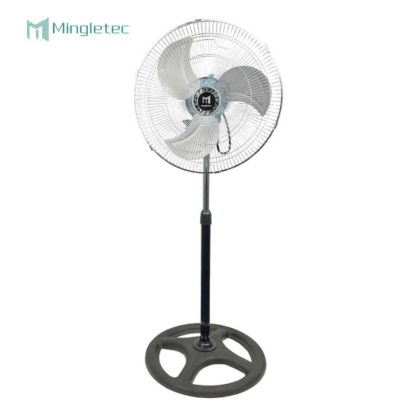 Ventilador de pedestal oscilante 3 en 1 de 18 pulgadas con hoja de aluminio de alta velocidad