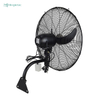 Ventilador industrial de pared de metal resistente para almacén de fábrica
