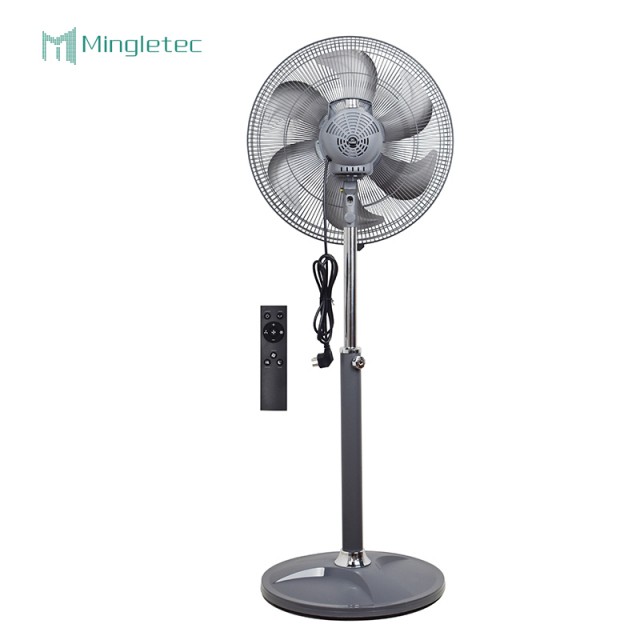 Ventilador oscilante de pedestal de bajo consumo con control remoto
