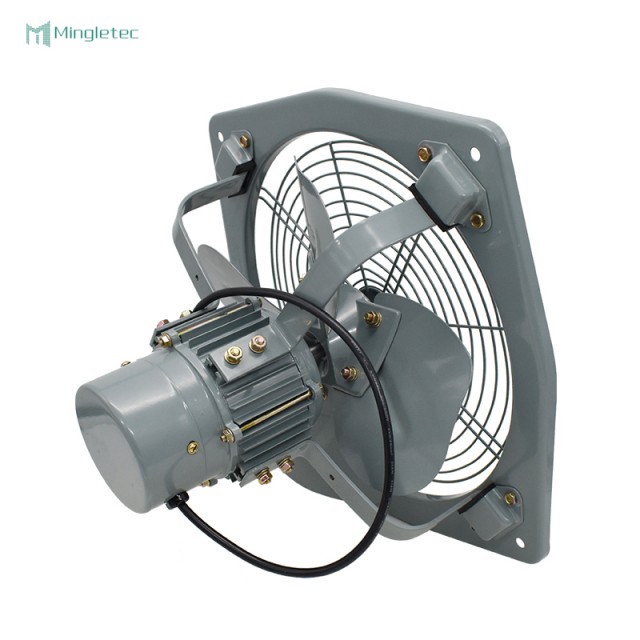 Extractor de aire resistente con parrilla frontal
