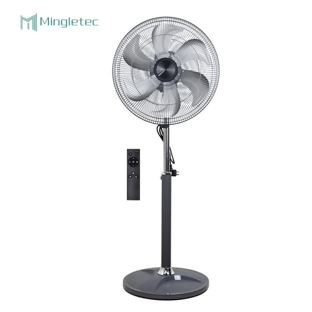 Ventilador oscilante de pedestal de bajo consumo con control remoto